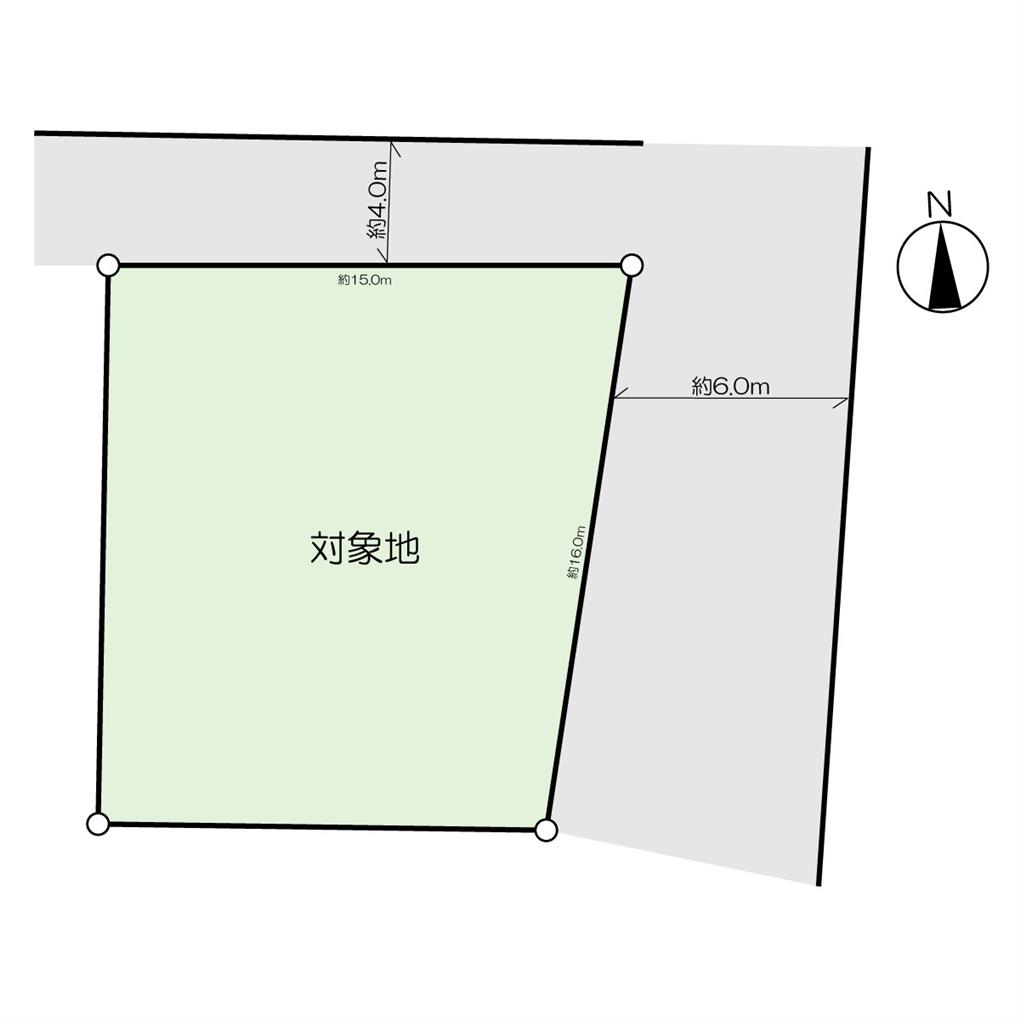 春日台五丁目土地 間取り図