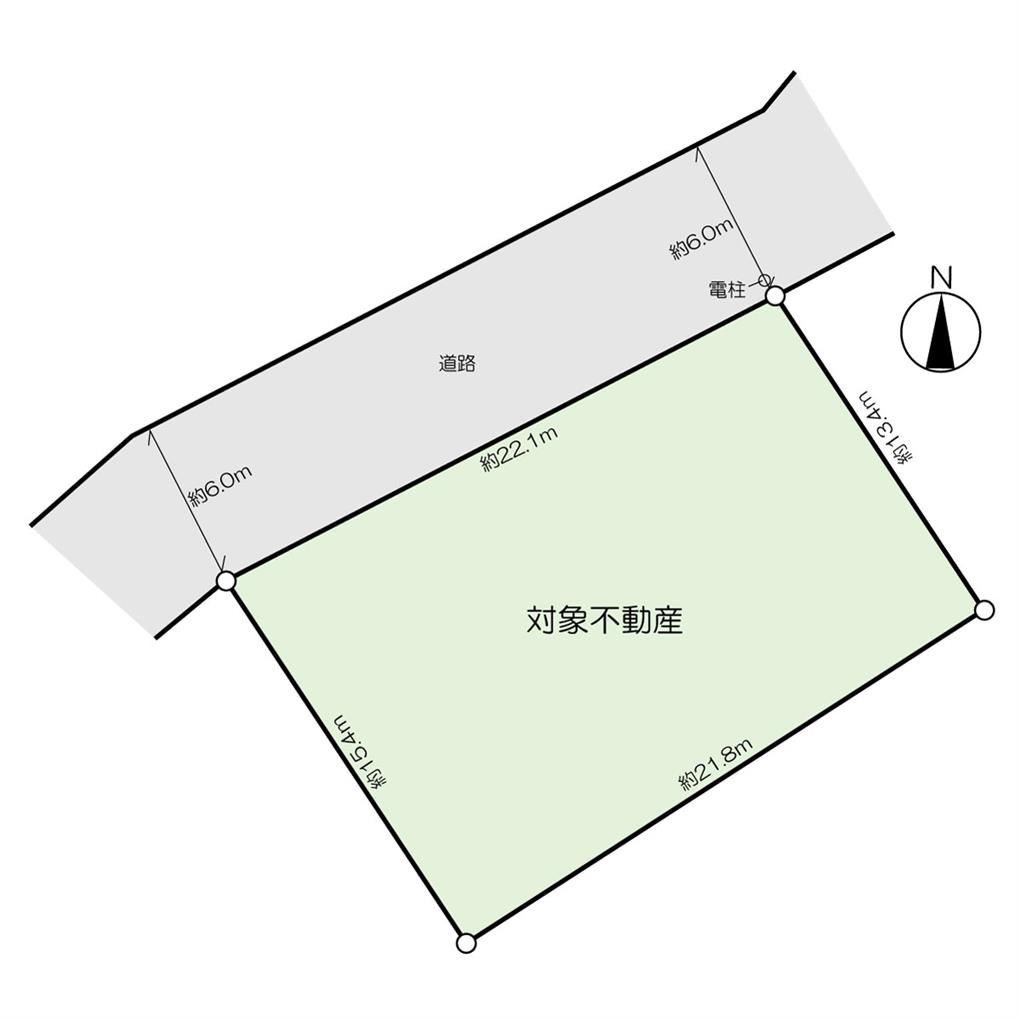 光貞台二丁目土地 間取り図