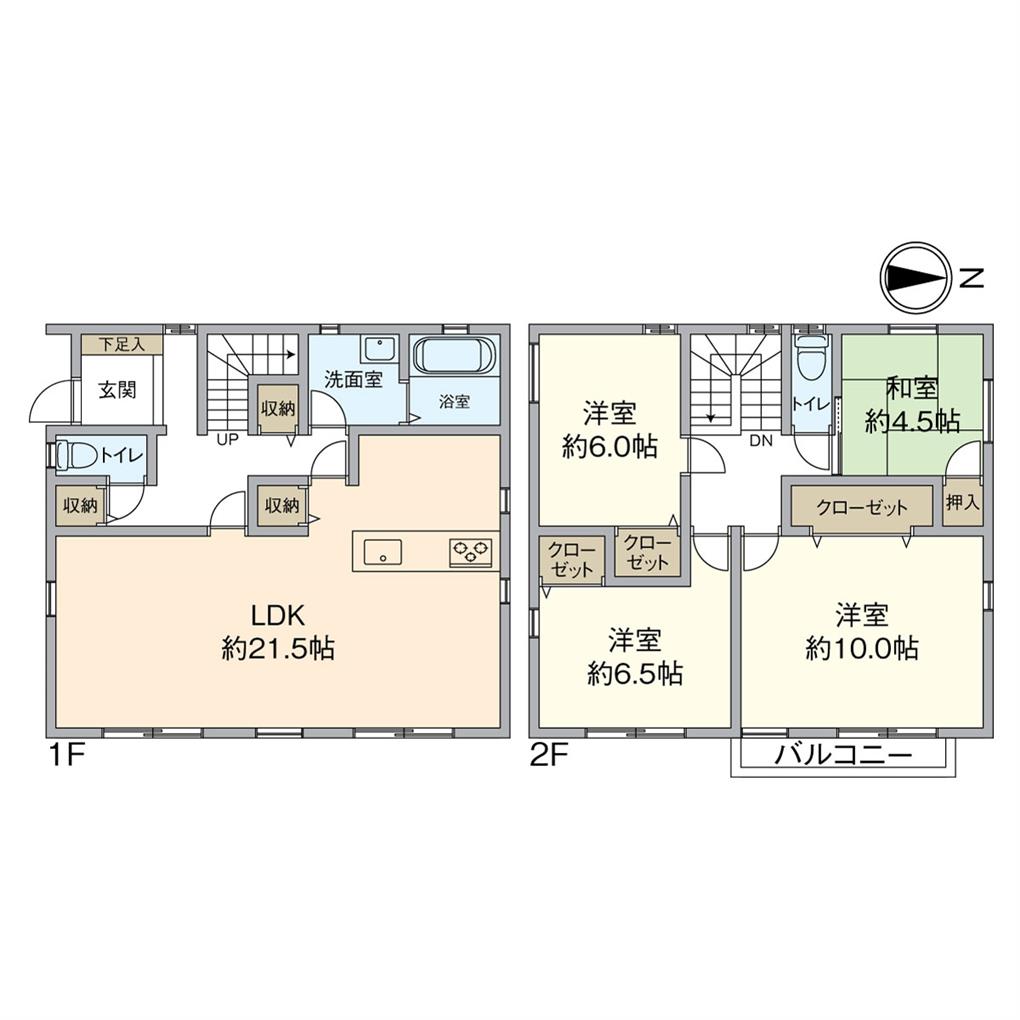 企救丘１丁目　戸建 間取り図