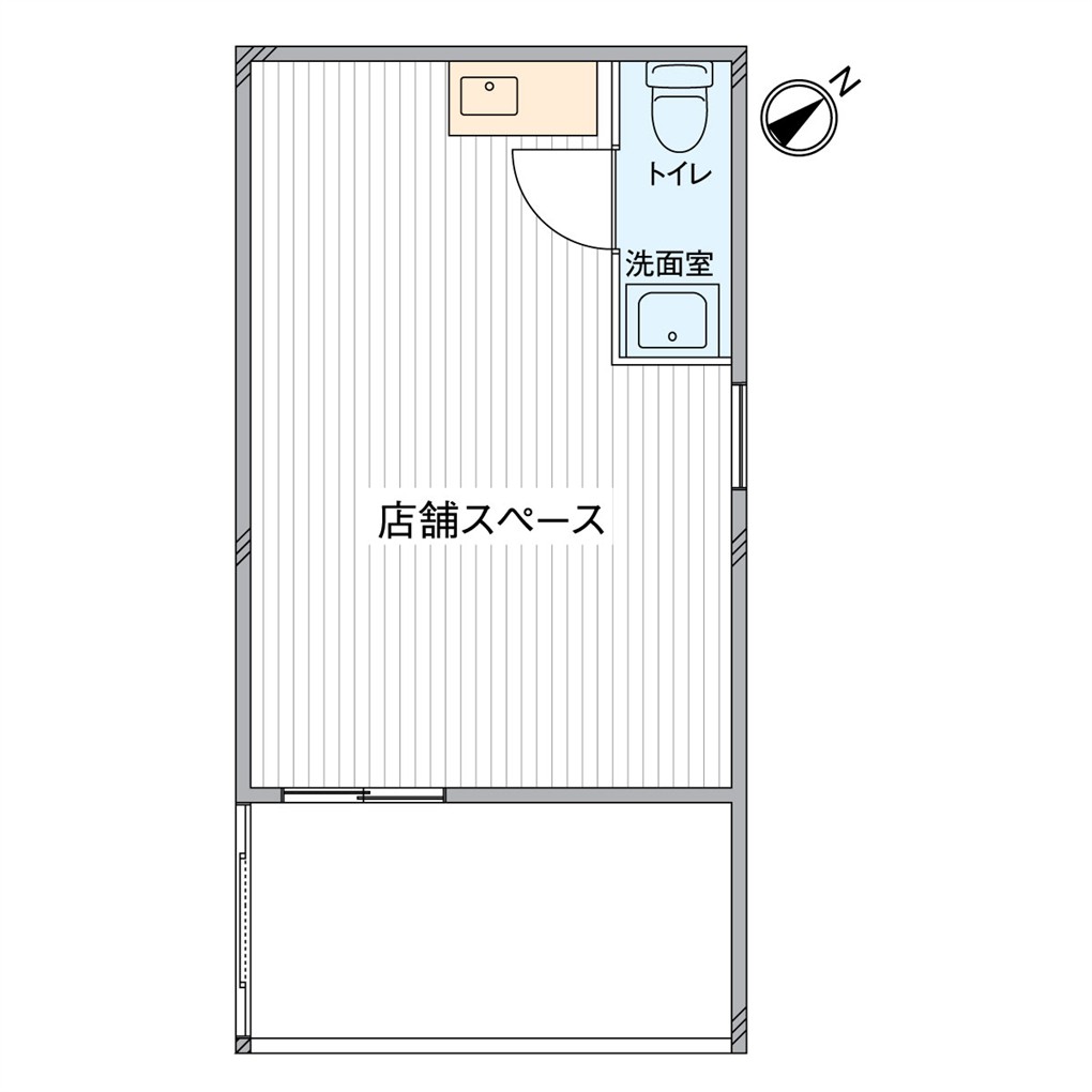 パッサージュ折尾駅前 間取り図
