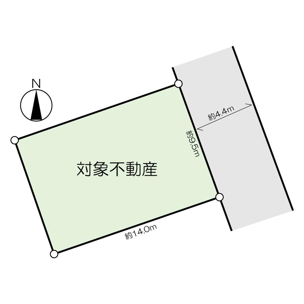 下曽根四丁目土地 間取り図