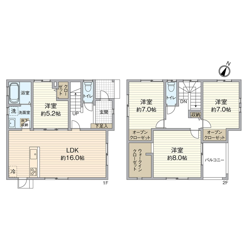 サンコート相生町【4号地】 間取り図