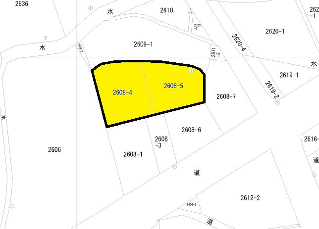 苅田町大字集　土地 間取り図