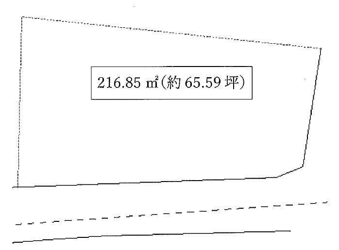 宮市町土地 間取り図
